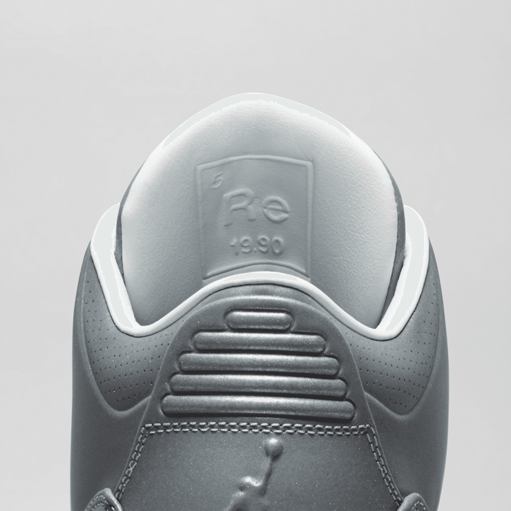 Jordan 3 Retro 5Lab3 Silver Angle 4