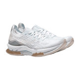 ASICS Kinsei Blast White Mineral Beige (W) Angle 1