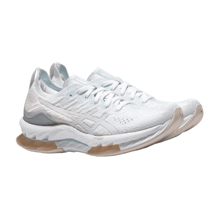 ASICS Kinsei Blast White Mineral Beige (W) Angle 1