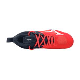 Mizuno Wave Momentum 2 Red/Black Angle 0