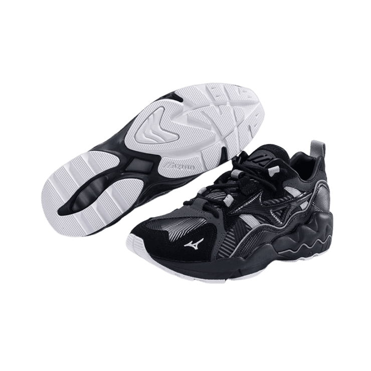 Mizuno Wave Rider 1 Black Angle 2