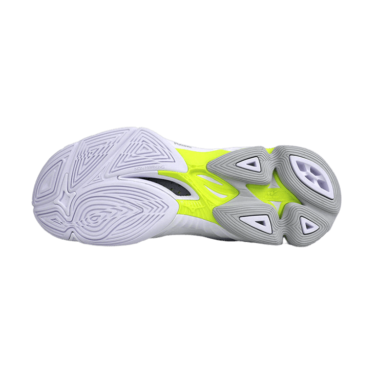 Mizuno Wave Lightning Z6 White Blue Angle 1