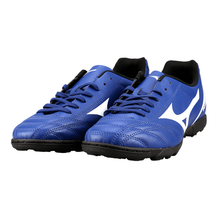 Mizuno Potrero Wide AS Broken Nail Soccer Blue Angle 0