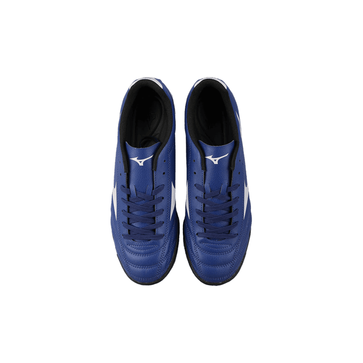 Mizuno Potrero Wide AS Broken Nail Soccer Blue Angle 1