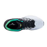 Mizuno Wave Shadow 2 White Black Angle 1