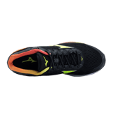 Mizuno Wave Rider 21 Black Neon Green Angle 0