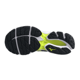 Mizuno Wave Rider 21 Black Neon Green Angle 2