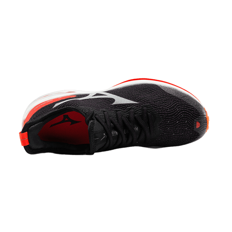 Mizuno Wave Rider Neo Red Black Angle 0