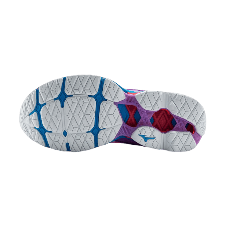Mizuno Wave Creation White Purple Angle 2