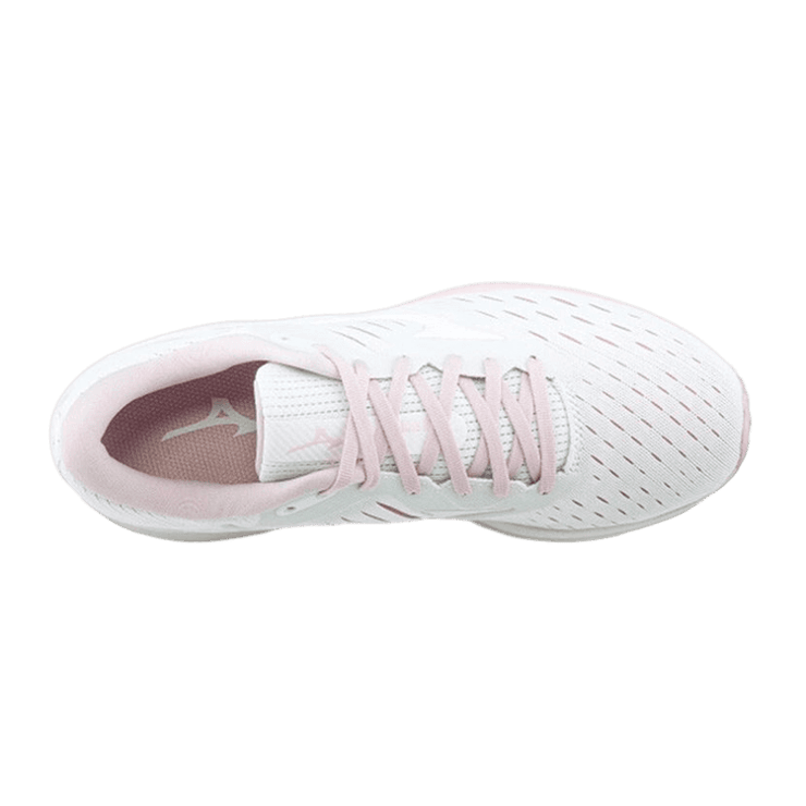 Mizuno Wave Rider 24 White Angle 0
