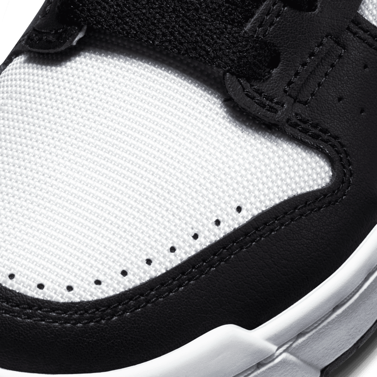 Nike Dunk Low Disrupt Black White (W) Angle 4