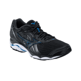 Mizuno Inspire 14 Black Blue Angle 0