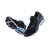 Mizuno Inspire 14 Black Blue Angle 1