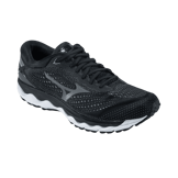 Mizuno Wave Sky 3 Black Grey Angle 0