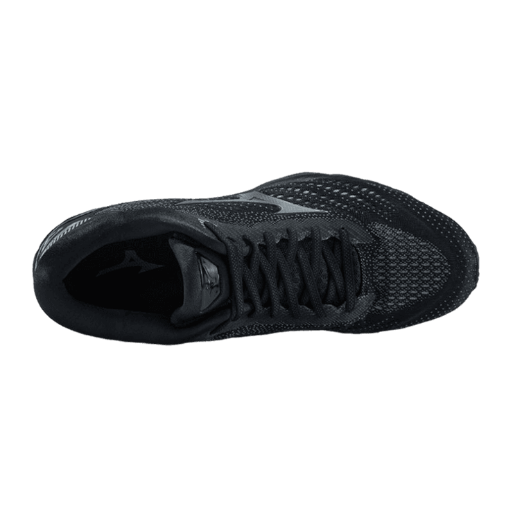 Mizuno Wave Sky 3 Black Grey Angle 1