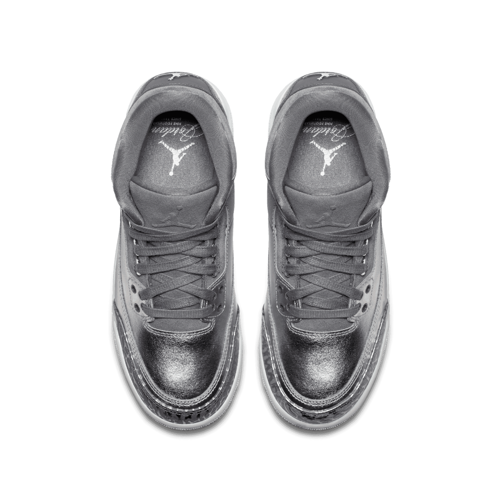 Jordan 3 Retro Premium Heiress Metallic Silver (GS) - AA1243-020