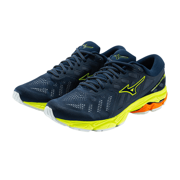 Mizuno Ultima 11 Blue Yellow Orange Angle 0