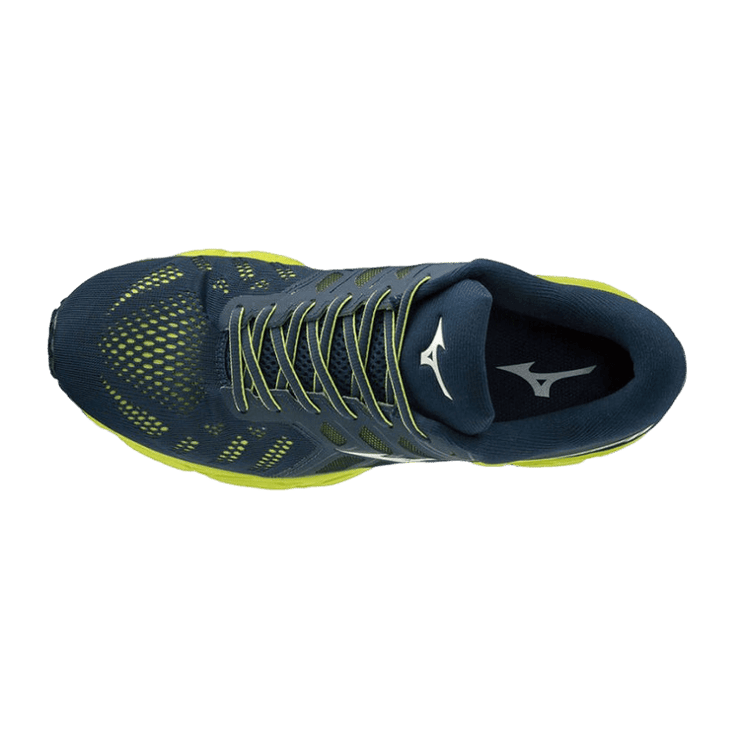 Mizuno Ultima 11 Blue Yellow Orange Angle 2