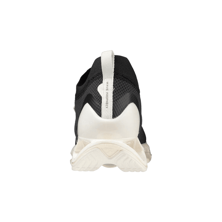 Mizuno Wave Prophecy B Black White Angle 1