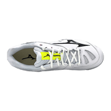 Mizuno Wave Claw 2 Cozy Wear-resistant Low Tops White Angle 0