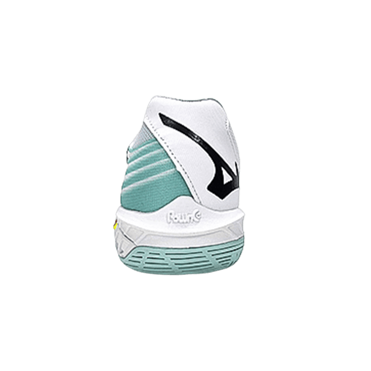 Mizuno Wave Claw 2 Cozy Wear-resistant Low Tops White Angle 1