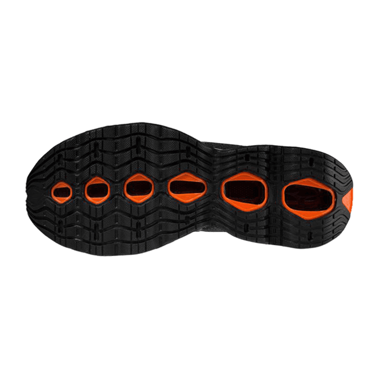 Mizuno Wave Prophecy 11 Low Tops Grey Black Orange Angle 2