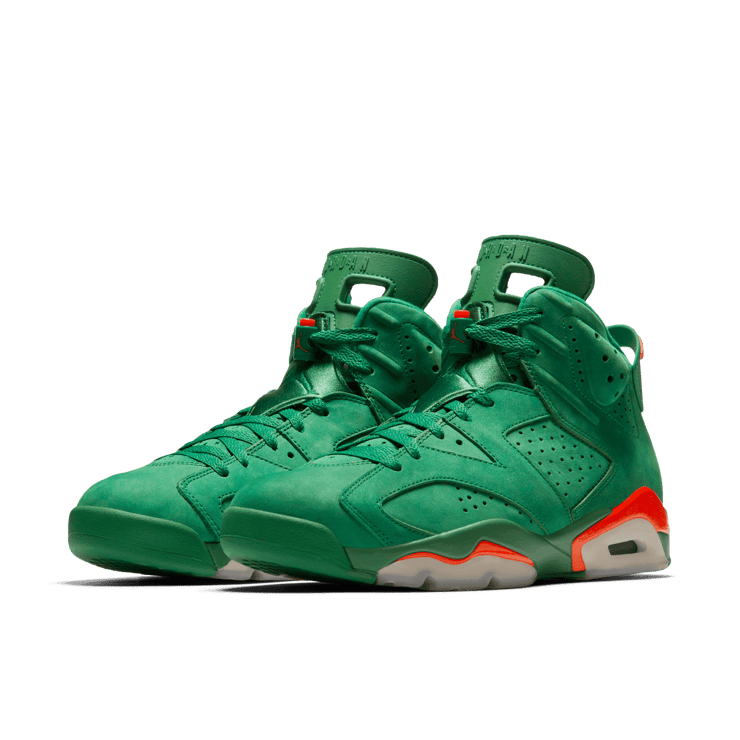 Air Jordan 6 Retro Gatorade Green Angle 2