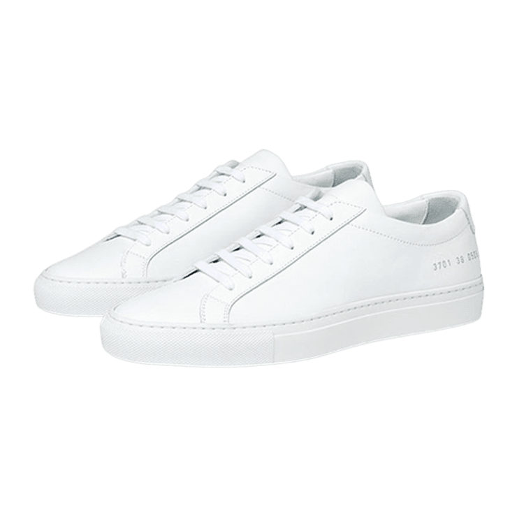 Common Projects Achilles Low White (W) Angle 0