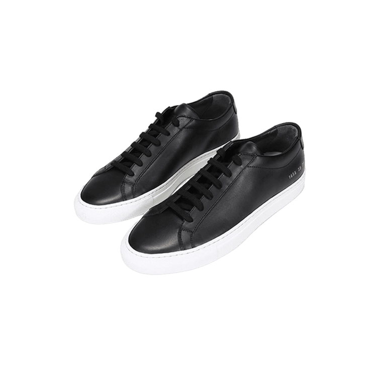 Common Projects Achilles Low Black Angle 0