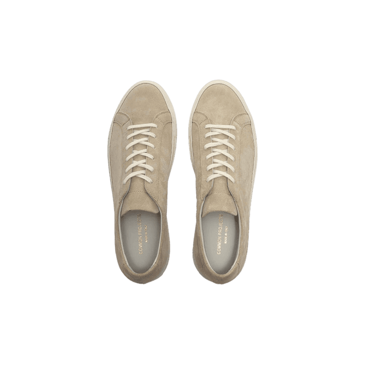 Common Projects Achilles Suede Low Off White Angle 0