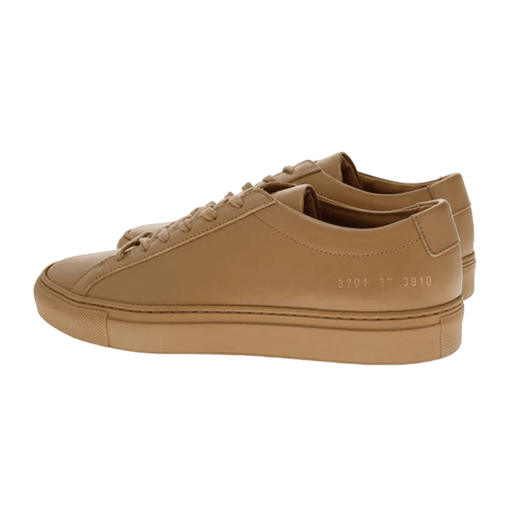 Common Projects Achilles Low Dark Tan (W) Angle 0