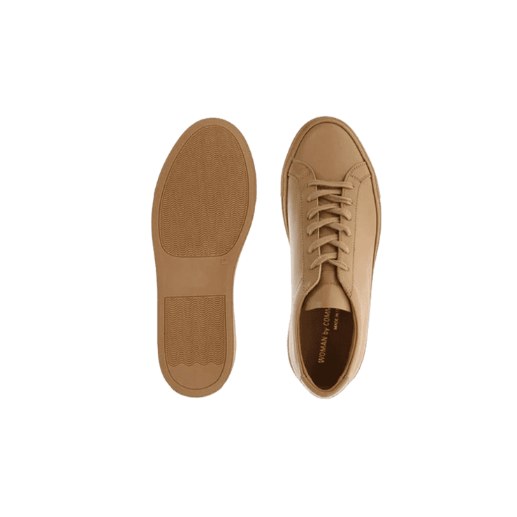 Common Projects Achilles Low Dark Tan (W) Angle 2