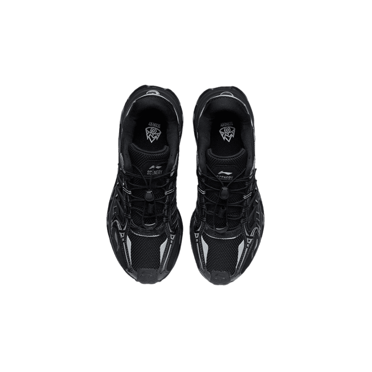 Li-Ning Scenery Low Black Silver (W) Angle 1