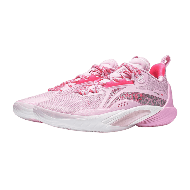 Li-Ning Speed 10 OSO Low Pale Pink White Angle 2