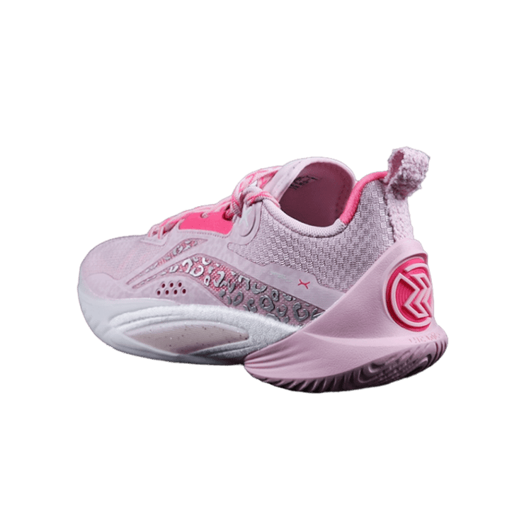 Li-Ning Speed 10 OSO Low Pale Pink White Angle 3