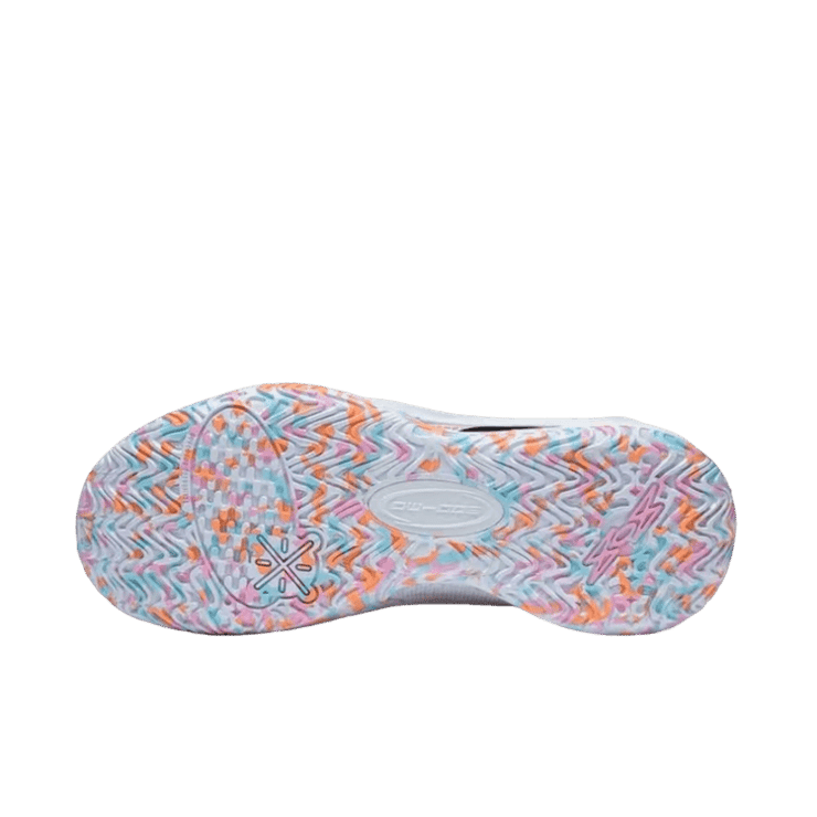 Li-Ning Wade 808 III White Pink Angle 2