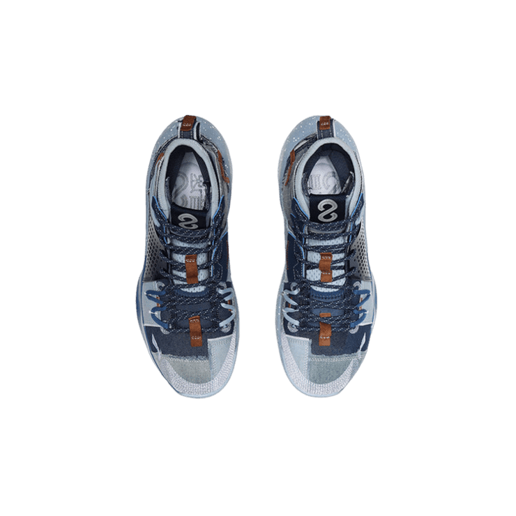 Li-Ning Sonic 8 Cj Mccollum Denim Blue Angle 1
