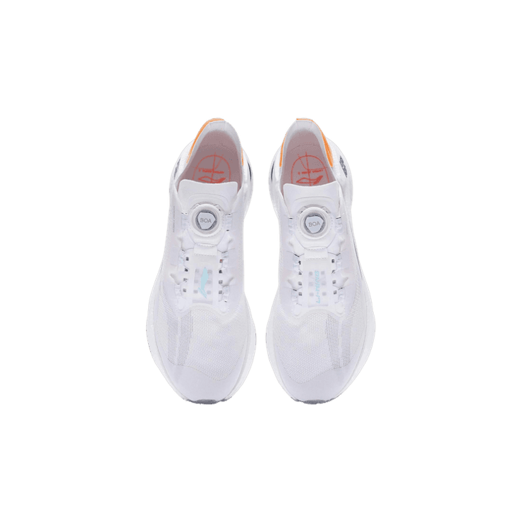 Li-Ning Essential White Orange Angle 1