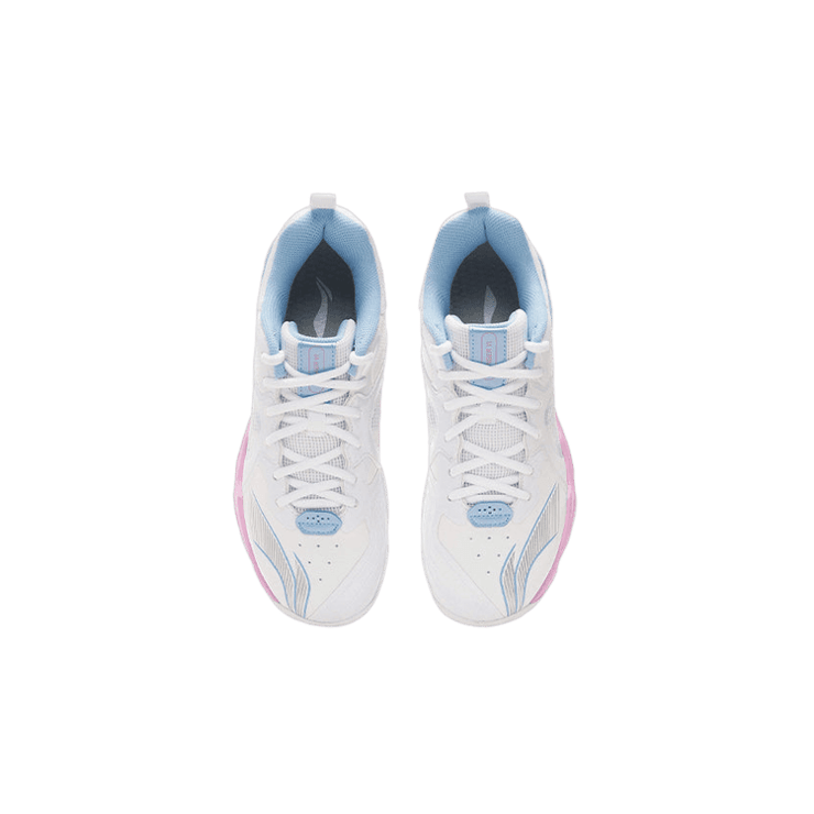 Li-Ning Ranger 6 Standard White Pink Blue Angle 1
