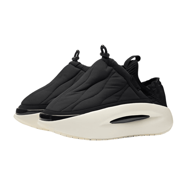 Li-Ning YunYou Fluffy Black White Angle 0