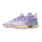 Li-Ning Speed 8 Premium Purple Light Yellow Angle 0