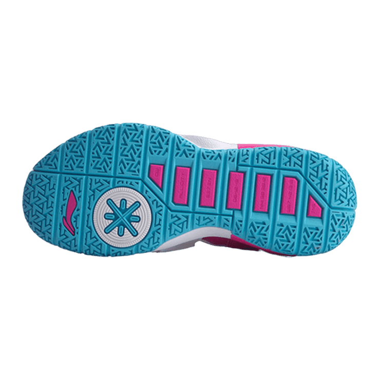 Li-Ning Wade All City 7 White Pink Angle 2