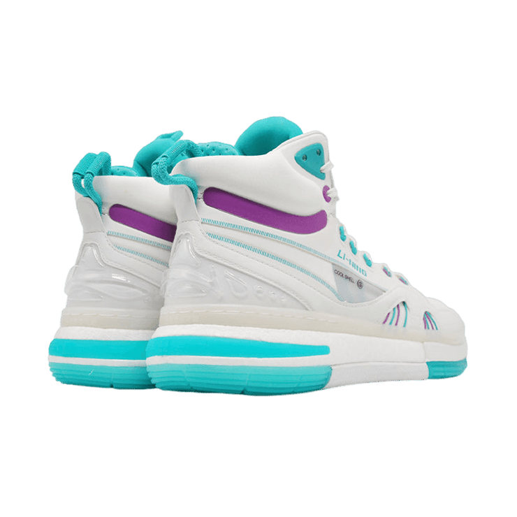 Li-Ning 937 Jimmy Butler Basketball Champagne White Angle 1
