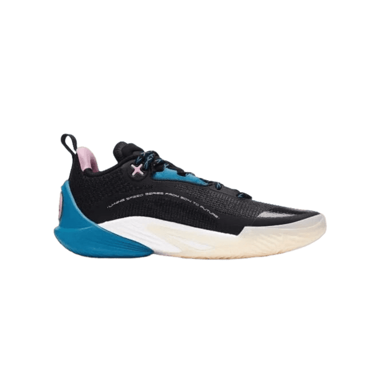 Li-Ning Speed 10 Black Blue Pink Angle 0