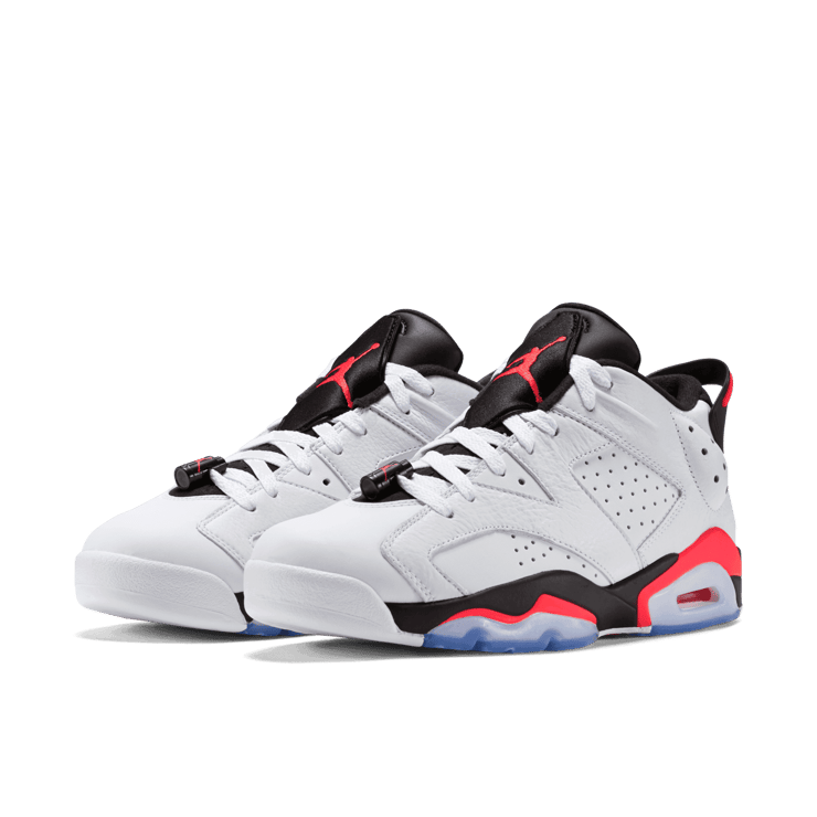 Air Jordan 6 Retro Low Infrared White Angle 2