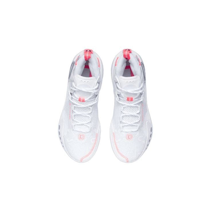 Li-Ning Wade Shadow 3 White Pink Angle 1