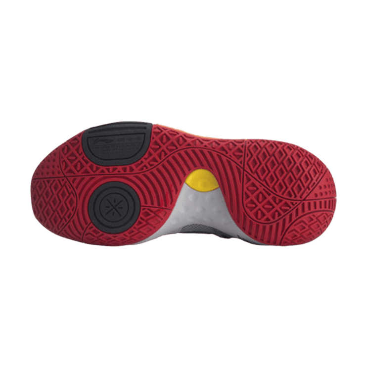 Li-Ning Wade All City 8 Gray Orange Angle 1