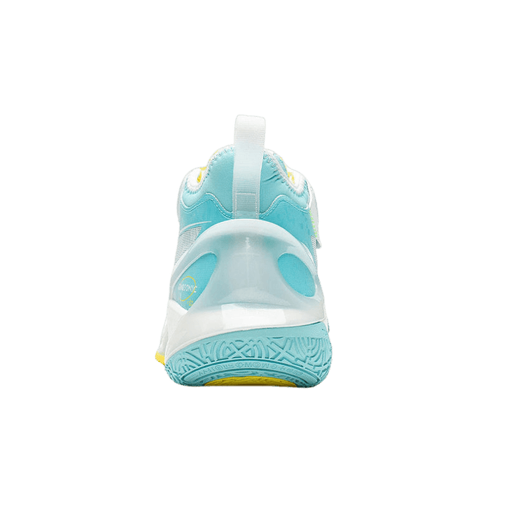 Li-Ning Sonic 10 Mid Yellow Pure Blue Angle 3