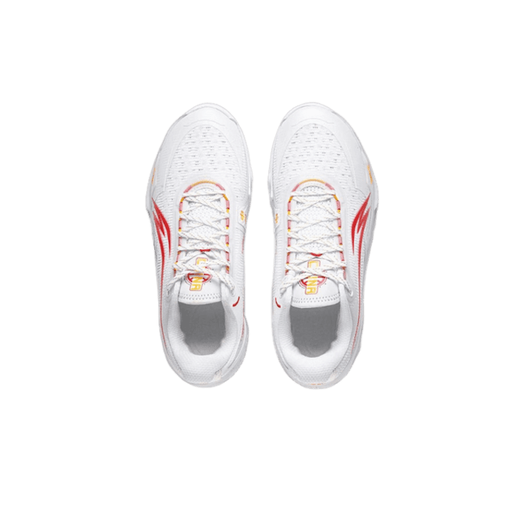 Li-Ning Wade 808 III Ultra White Red Angle 1