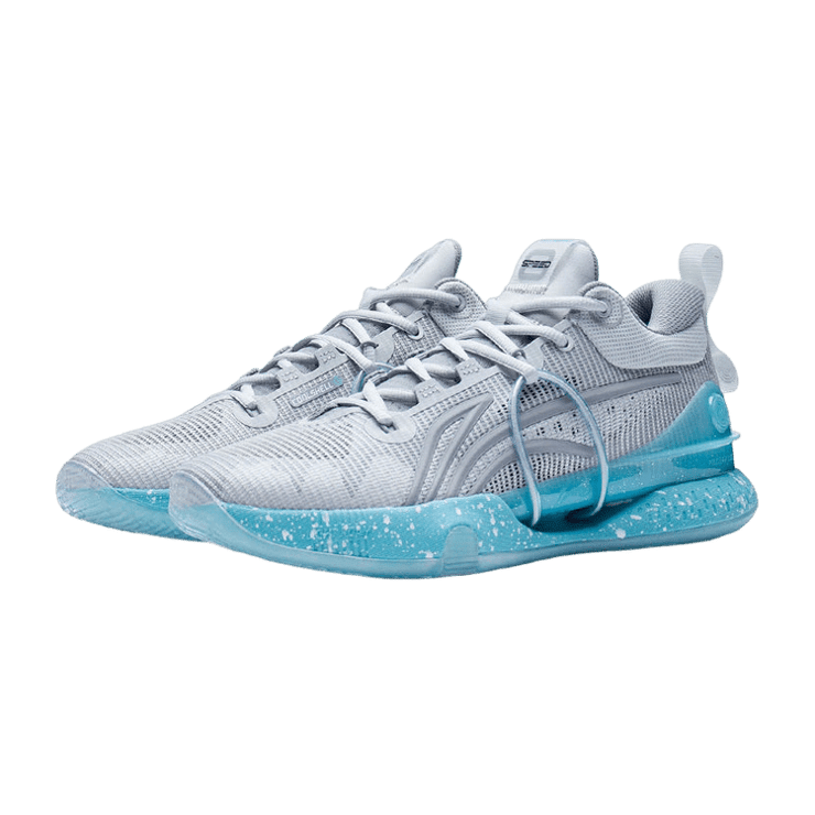 Li-Ning Speed 8 Premium Grey Angle 0